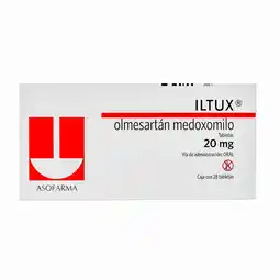 Farmacias YZA Iltux 20mg 28 tabs oferta