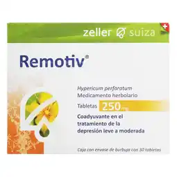 Farmacias YZA Remotiv 250mg 30 tabs oferta