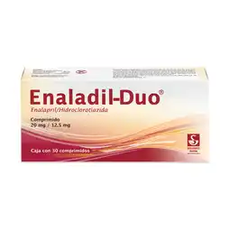 Farmacias YZA Enaladil duo 20mg/12.5mg 30 comp oferta