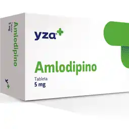 Farmacias YZA Yza amlodipino 5mg 10 tabs oferta