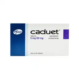 Farmacias YZA Caduet 5mg/20mg 30 tabs oferta