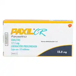 Farmacias YZA Paxil cr 12.5mg 10 tabs oferta