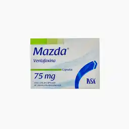 Farmacias YZA Mazda 75mg 20 caps oferta