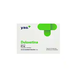 Farmacias YZA Yza duloxetina 60mg 14 caps oferta