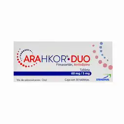 Farmacias YZA Arahkor duo 60mg/5mg 30 tabs oferta