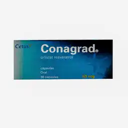 Farmacias YZA Conagrad 60mg 30 caps oferta