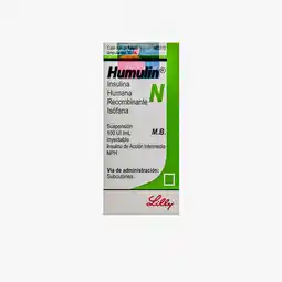 Farmacias YZA Humulin n 100ui/ml oferta