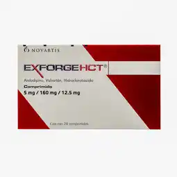 Farmacias YZA Exforge hct 5mg/160mg/12.5mg 28 tabs oferta