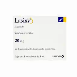 Farmacias YZA Lasix 20mg 5 amp x 2ml oferta