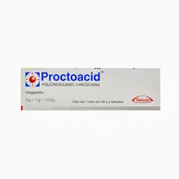 Farmacias YZA Proctoacid pomada 50g oferta