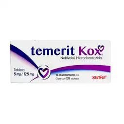 Farmacias YZA Temerit kox 5mg/12.5mg 28 tabs oferta