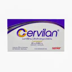 Farmacias YZA Cervilan 80mg/0.8mg 30 comp oferta