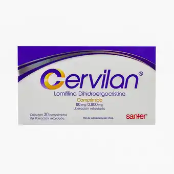 Farmacias YZA Cervilan 80mg/0.8mg 30 comp oferta