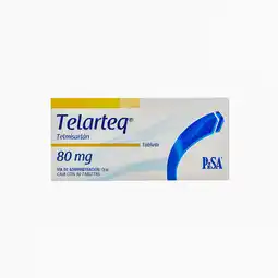 Farmacias YZA Telarteq 80mg 30 tabs oferta