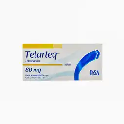 Farmacias YZA Telarteq 80mg 30 tabs oferta
