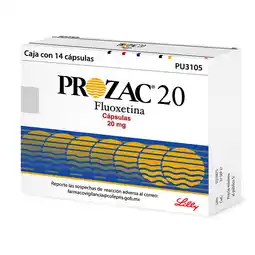Farmacias YZA Prozac 20mg 14 caps oferta