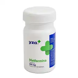 Farmacias YZA Yza metformina  500mg 30 tabs oferta
