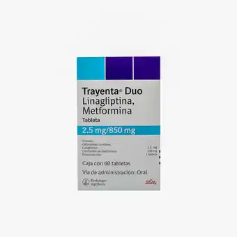 Farmacias YZA Trayenta duo 2.5mg/850mg 60 tabs oferta