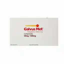 Farmacias YZA Galvus met 50mg/500mg 60 comp oferta
