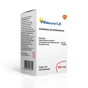 Farmacias YZA Wellbutrin lr 300mg 30 tabs oferta