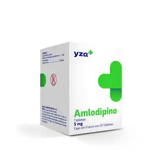 Farmacias YZA Yza amlodipino 5mg 30 tabs oferta