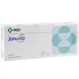 Farmacias YZA Januvia 25mg 28 comp oferta