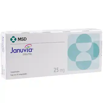 Farmacias YZA Januvia 25mg 28 comp oferta