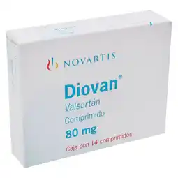 Farmacias YZA Diovan 80mg 14 gra oferta