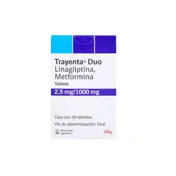 Farmacias YZA Trayenta duo 2.5mg/1000mg 30 tabs oferta