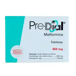 Farmacias YZA Predial 850mg 60 tabs oferta