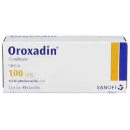 Farmacias YZA Oroxadin 100mg 15 caps oferta