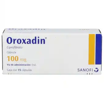 Farmacias YZA Oroxadin 100mg 15 caps oferta