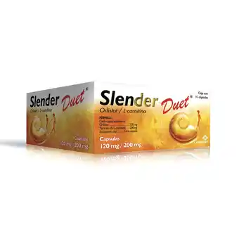 Farmacias YZA Slender duet 200mg/120mg 90 caps oferta