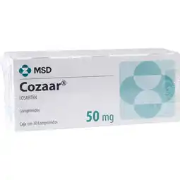 Farmacias YZA Cozaar 2x1 50mg 30 tabs oferta