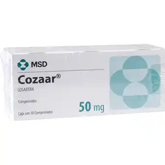 Farmacias YZA Cozaar 2x1 50mg 30 tabs oferta