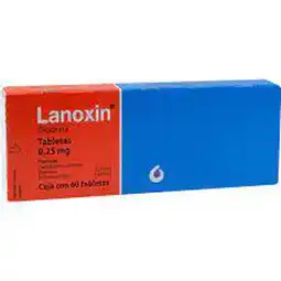 Farmacias YZA Lanoxin 0.25mg 60 tabs oferta