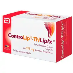 Farmacias YZA Controlip triplix 135mg 15 caps oferta