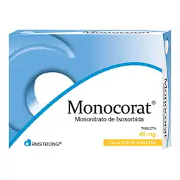 Farmacias YZA Monocorat 40mg 20 tabs oferta