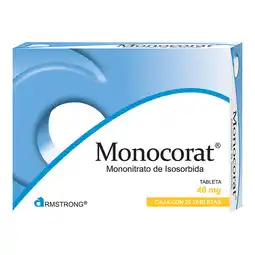 Farmacias YZA Monocorat 40mg 20 tabs oferta