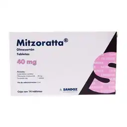 Farmacias YZA Mitzoratta 40mg 14 tabs oferta