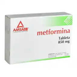 Farmacias YZA Amsa metformina 850mg oferta