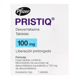 Farmacias YZA Pristiq liberacion prolong 100mg 14 tabs oferta