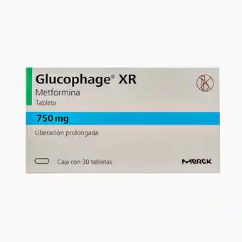 Farmacias YZA Glucophage xr 750mg 30 tabs oferta