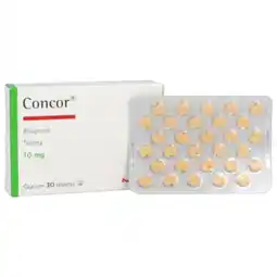 Farmacias YZA Concor 10mg 30 gra oferta