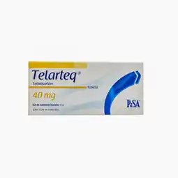 Farmacias YZA Telarteq 40mg 14 tabs oferta