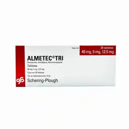 Farmacias YZA Almetec tri 40mg/5mg/12.5mg 28 tabs oferta