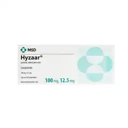 Farmacias YZA Hyzaar 100mg/12.5mg 30 comp oferta