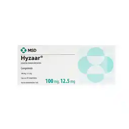 Farmacias YZA Hyzaar 100mg/12.5mg 30 comp oferta