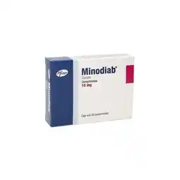 Farmacias YZA Minodiab 10mg 30 comp oferta