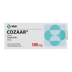 Farmacias YZA Cozaar 100mg 30 comp oferta